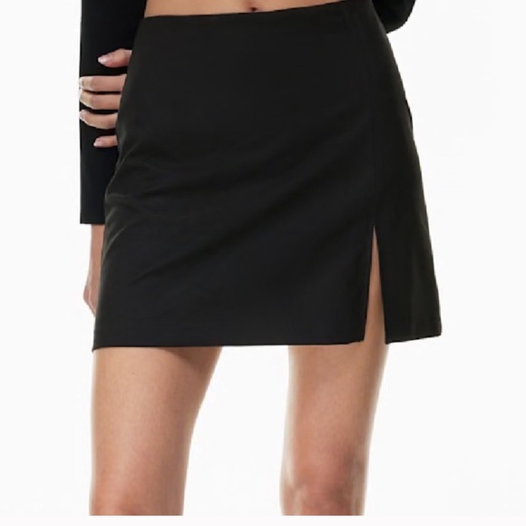 Aritzia Black Mini Skirt - Picture 1 of 3